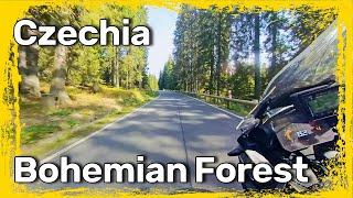 Best motorcycle roads of Czechia - №190 - №167 - motorcycle touring in Europe