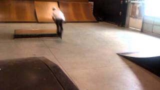 Dan Barrett's First Box Frontflip