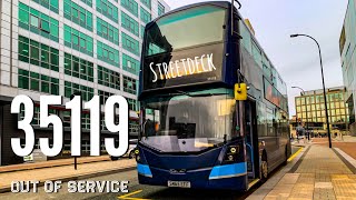 35119 Wrightbus Streetdeck - Not In Service Cab View