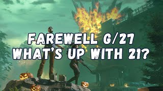 Warpath 8.3 - What happened to G/27? More about 21