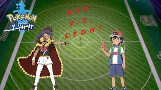 FIGHT FOR NUMBER ONE!!! Pokemon Sword: Ash V.S. Leon!