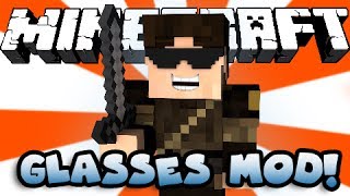 Minecraft - | HEROBRINE HIPSTER GLASSES! | GLASSES MOD!