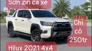 HILUX 2021 4X4 Siêu Lướt Sơn Zin Cả xe