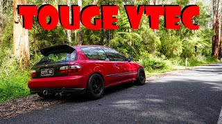 Finally Ripping The Eg Civic Hatch On The Touge | Raw Driving Footage POV