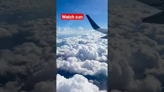 flight in sky...#flights #shortsvideo