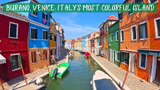 Burano Venice Italy Walking Tour