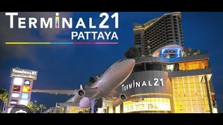 Pattaya Terminal 21 Mall ll Beautiful  Must See Mall in Pattaya ll  Juzz Chill !!