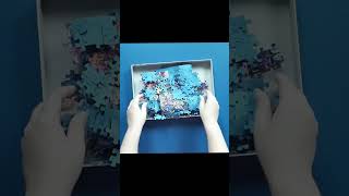 ❤🧩Destroyed Jigsaw Puzzle in Reverse ❤🧩#jigsawpuzzle #ingridlovespuzzles #puzzles #oddlysatisfying