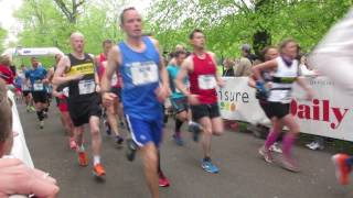 The 2017 Southampton Marathon startline