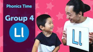 Group 4: Ll | Phonics Time with Masa and Junya | Made by Red Cat Reading