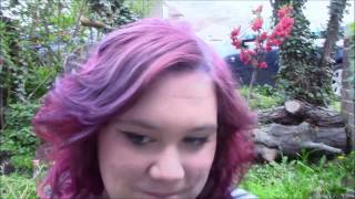 VERY RED PINK PURPLE HAIR.Jayhair1