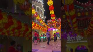 Inside Kek Lok Si temple in Penang Malaysia