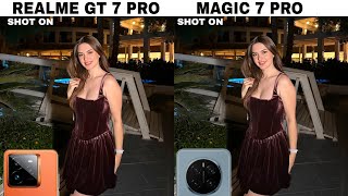 Realme GT7 Pro Vs Honor Magic 7 Pro Camera Test Comparison