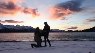 Marriage Proposal at Resurrection Bay (Seward, Ak)