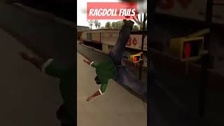 Epic Ragdoll Fails | GTA San Andreas #shorts #gtasa