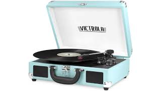 Victrola Vintage 3-Speed Bluetooth Portable Suitcase