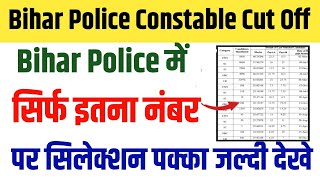 Bihar Police Cut Off List 2024 |Bihar Police Cut Off List Download |Bihar Police Cut Off Check Here