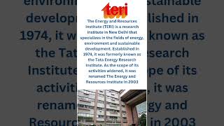 TERI# New Delhi#upsc #shorts#viral #shortsvideo #climatechange c