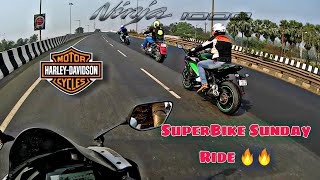 Sunday Ride With SUPER BIKES 😁||Valentine's day Ride||