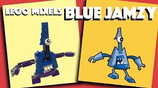 LEGO  Mixels  -  Blue Jamzy  - Stop Motion Build