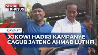 Saat Jokowi Hadiri Kampanye Paslon Jateng Ahmad Luthfi di Klaten dan Karanganyar  SERIAL PILKADA