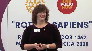 "Rotary Mainų pasaulis", Žydrė Gavelienė