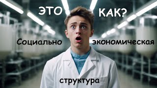 Это как? Социально-экономическая структура.