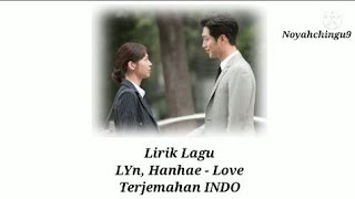 Lirik Lagu LYn, Hanhae - Love Terjemahan Indonesia