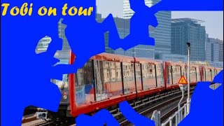 Tobi on Tour 2023 #7 - Docklands Light Railway [HD]