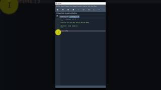 #Python Hello World in Python. #shorts #python #datascience