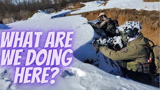 Ice is the true ENEMY of Airsoft - Black Ops Airsoft Bristol, WI