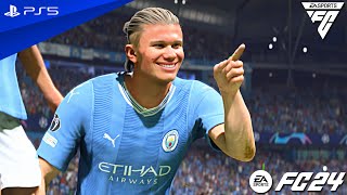 FC 24 | Man City vs. FC København - Champions League 23/24 RO16 2nd Leg Match | PS5™ [FullHD]