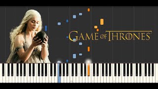 Game of Thrones - Main Theme | Jacob's Piano Variation - Synthesia Piano Tutorial