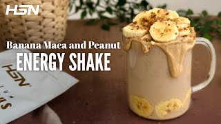 Banana Maca Peanut Energy Shake