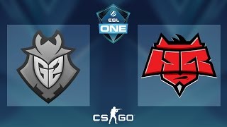 CS:GO - G2 Esports Vs Hellraisers - ESL Pro League Season 4