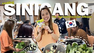 Cooking Sinigang For the First Time | Feat. My International Friends