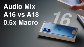 Audio Mix is Basically Magic – iPhone 16 Unboxing and First Impressions