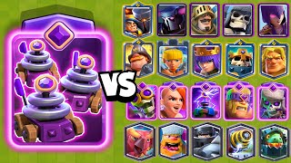 NUEVOS SUPER ZAPPIES  vs TODAS LAS CARTAS | Clash Royale