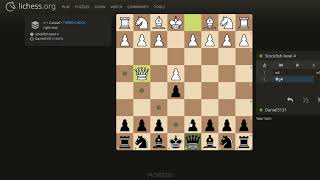 Three-Check Chess. Can I Win Against Stockfish Level 4 Bot? #chess #chessgame #bot #lichess
