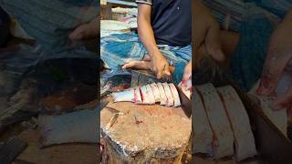 Amazing Rohu Fish Cutting Skills In Bangladesh Fish Market By Expert Cutter #shorts