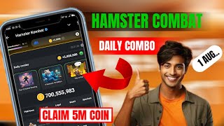 HAMSTER COMBAT // DAILY COMBO CARD \\ COMPLETE TASK // CLAIM 5 MILION COINS #hamsterkombat