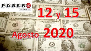 ✔Como GANAR🤑 la Lotería Powerball  (12  y  15 / 08 / 2020)