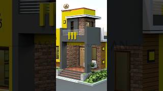 2 bedroom house design | 840 sqft | 15 lakh budget #house #design #home #ghar