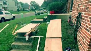 Homemade reloading table