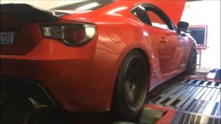 Turbo Toyota GT86 on Dyno