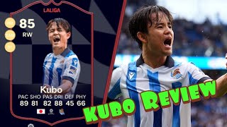 FC 24 | 85 KUBO POTM PLAYER REVIEW | BETTER OPTION THAN JUDE? 🤔 🔥