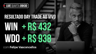 DAY TRADE AO VIVO | com FELIPE VASCONCELLOS | 22 MAR