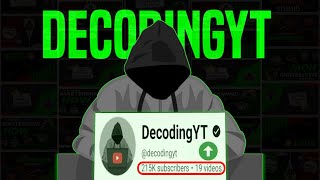 decoding yt growth secret ! 🧐/ #decodingyt