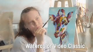 AKVIS Watercolor Video Сlassic — эффект классической акварели для видео