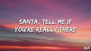 Ariana Grande - Santa Tell Me (Lyrics) @ArianaGrande @DopeLyrics @7clouds